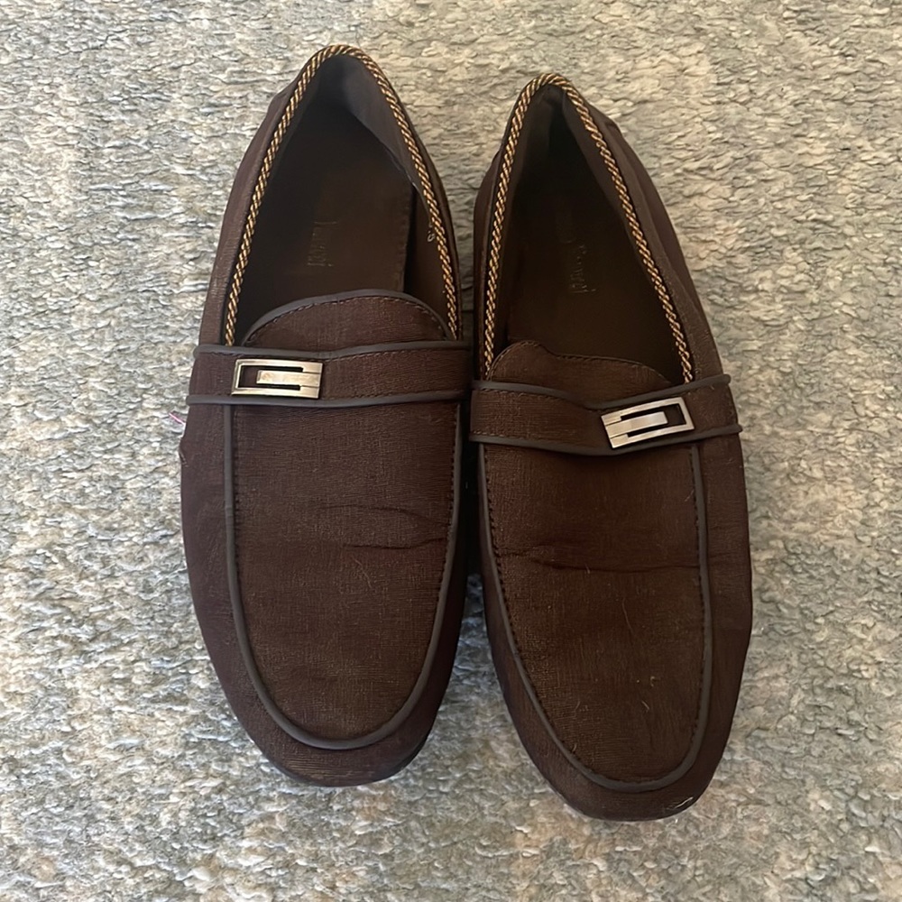 Mens brown loafers